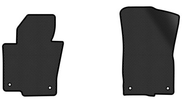 Фото - Коврики из экокожи в салон авто передние EVAtech для Passat (B6) (with armrest) Volkswagen 2005-2010 6 поколение Sedan EU VW31277AO2TL4BBB