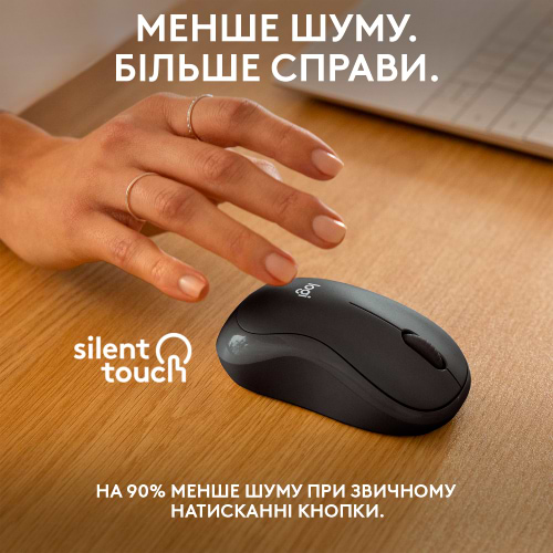 Фото - Миша бездротова Logitech M240 Silent Bluetooth Graphite (910-007119)