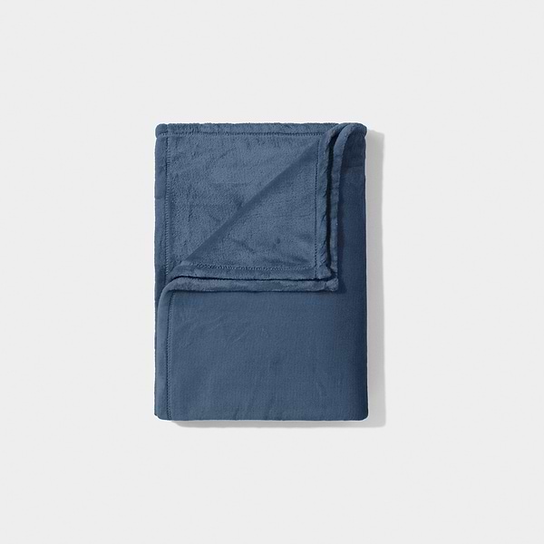 Фото - Плед полуторний Lelit 150х200 сіро-синій (1203047)