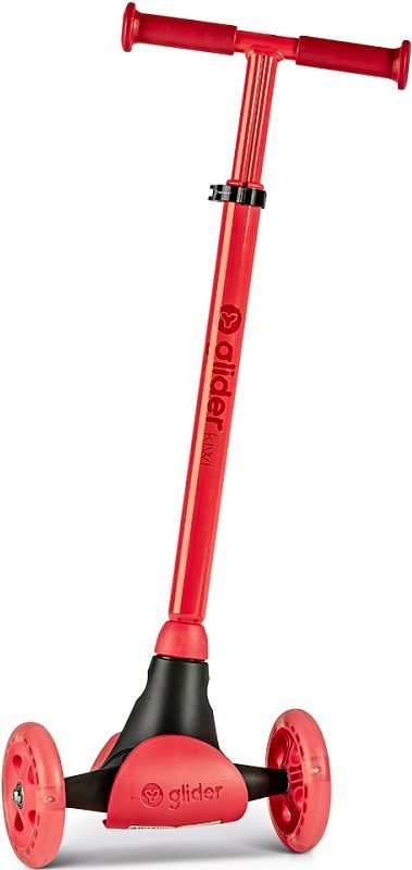 Фото - Триколісний самокат YVolution YGlider Kiwi Красный (Y101258)