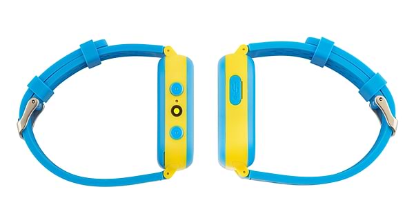Фото - Уценка - Детские часы AmiGo GO009 GLORY Camera+LED WIFI Blue-Yellow