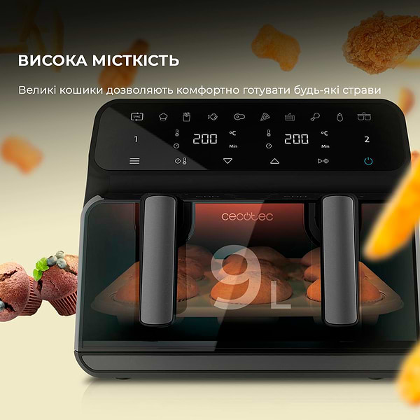 Фото - Мультипечь Cecotec Cecofry Advance 9000 Window (CCTC-04986)