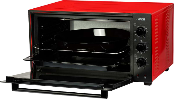 Фото - Піч електрична Lider 4223 Lux Black-Black-Red