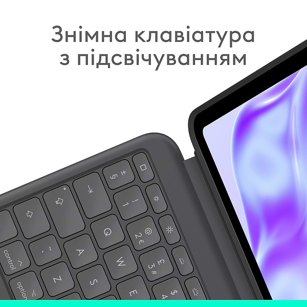 Фото - Чехол-клавиатура для планшета Logitech Combo Touch for iPad Pro 13'' (M4) Graphite (920-012833)