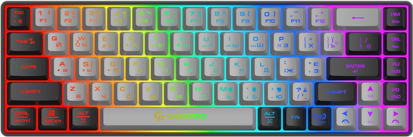 Фото - Клавіатура бездротова ігрова GamePro Wireless (GK935)