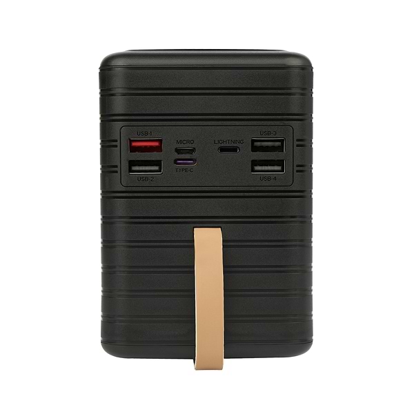 Фото - Батарея мобільна Aura NRG-P120 120000 mAh 22.5W Black (PBANRG-P120B)