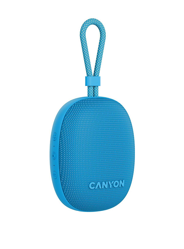 Фото - Портативная акустика Canyon OnMove 12 IPX7 TWS 5W Blue (CNE-CBTSP12BL)