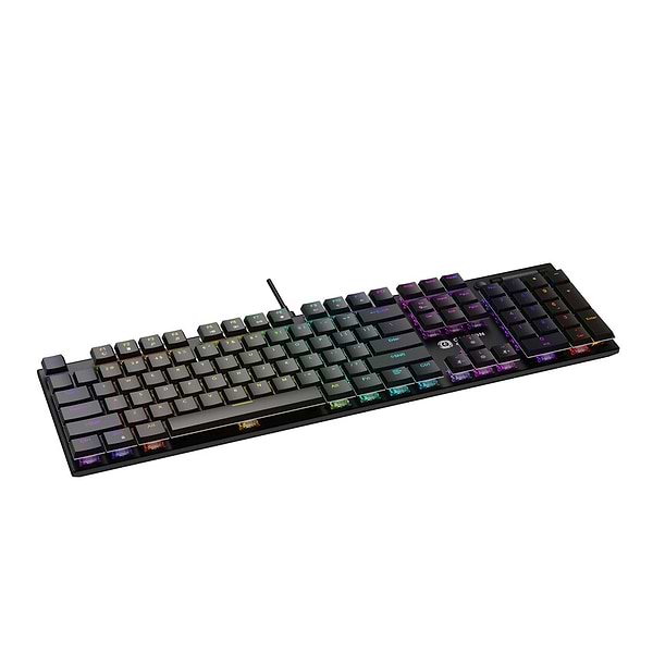 Фото - Клавіатура дротова ігрова Canyon Cometstrike GK-55 RGB ENG/UKR Black (CND-SKB55-US)