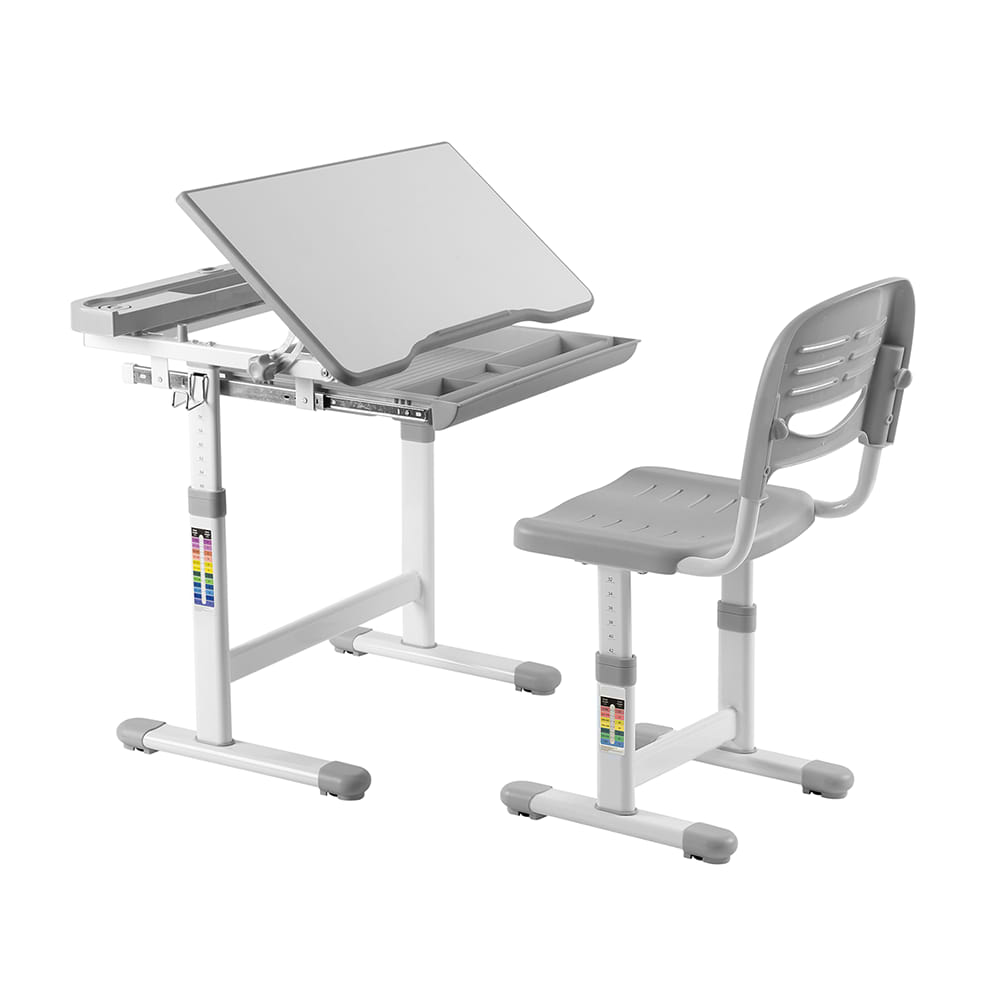 Комплект меблів шкільний 2 елементи FunDesk Сantare Grey
