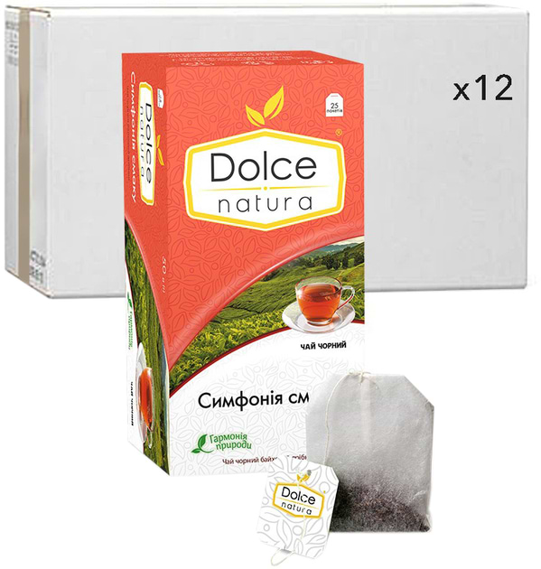 Чай Dolce Natura Симфония вкуса 50 г 12 шт. (2000006535689)