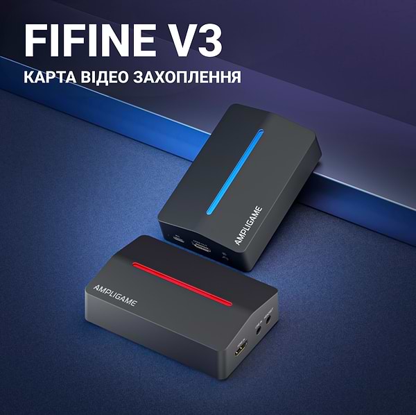 Фото - Устройство захвата видео Fifine V3 Game collection card