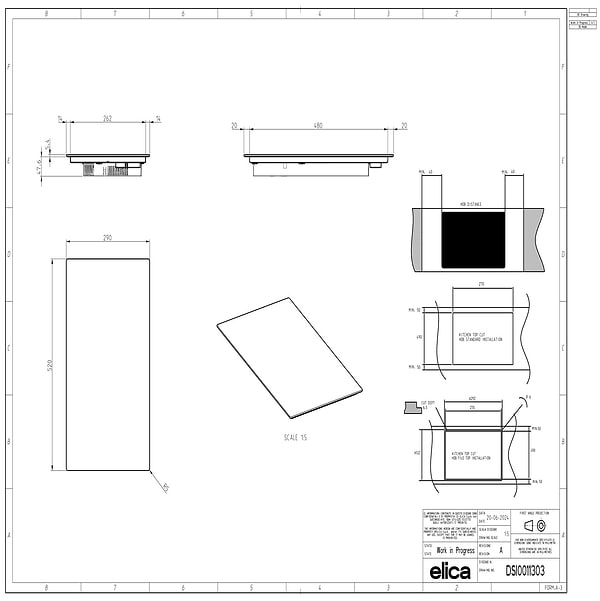 Фото - Варочная панель электрическая Elica RATIO 302 PLUS CONNECT BL