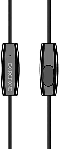 Фото - Наушники вкладыши проводные BOROFONE BM31 Mysterious Black (6931474704313)