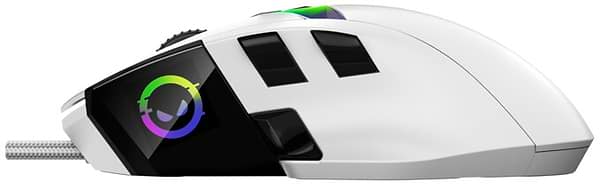 Фото - Мышь проводная игровая Lorgar MSP80 Wired Gaming Mouse Pro White (LRG-MSP80-WH)