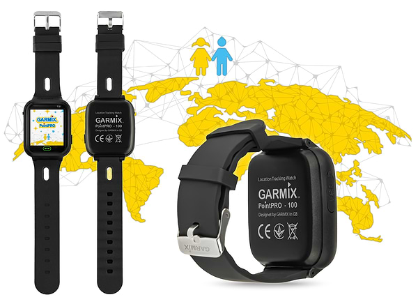 Фото - Уцінка - Дитячий годинник GARMIX PointPRO-100 WIFI BLACK