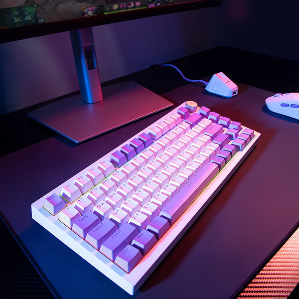 Фото - Клавіатура бездротова ігрова Proove Gaming Coupe (Ukraine Layout) White (WKCP00022402)