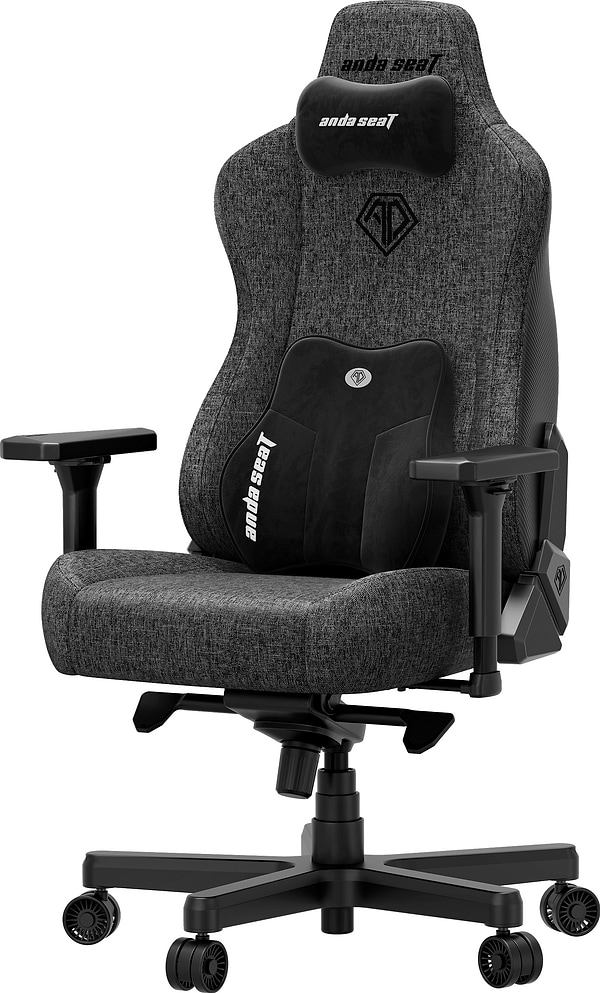 Фото - Кресло для геймеров Anda Seat Kaiser 3E XL Dark Grey Fabric (AD23YC-XL-09-GB-CF-G01)