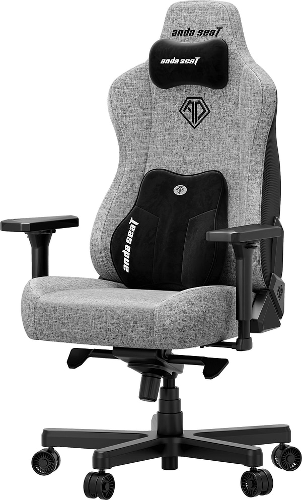 Фото - Крісло для геймерів Anda Seat Kaiser 3E XL Grey Fabric (AD23YC-XL-09-G-CF-G01)