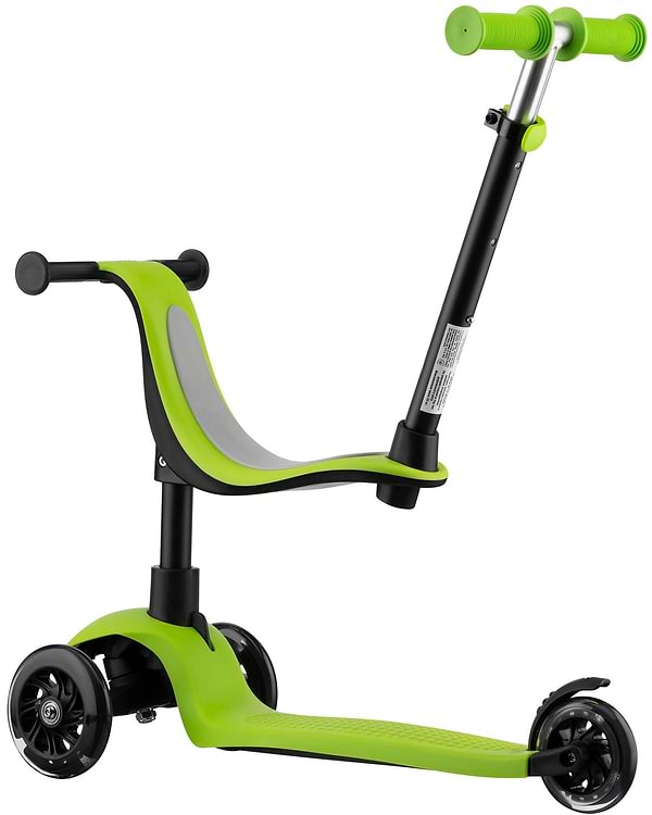 Фото - Триколісний самокат Miqilong Alamo Зелений (ALAMO-125-GREEN)