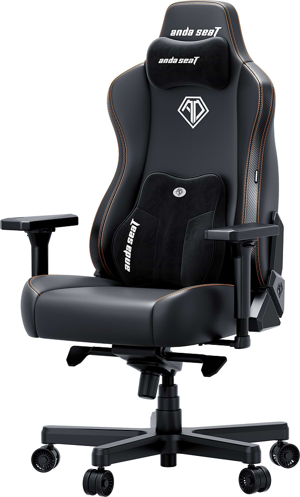 Фото - Кресло для геймеров Anda Seat Kaiser 3E XL Black PVC (AD23YC-XL-08-B-PV/C-B01)