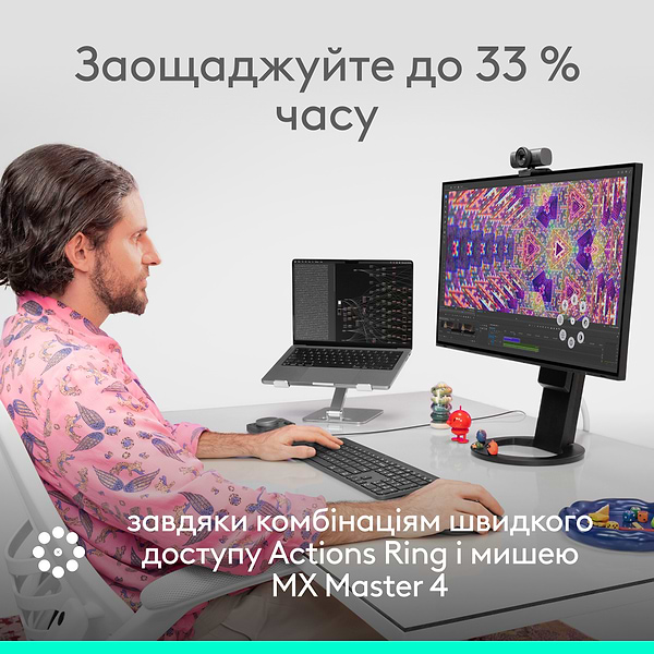 Фото - Мышь беспроводная Logitech MX Master 4 Performance Graphite (910-007562)