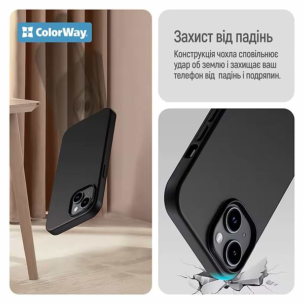 Фото - Чехол для смартфона Colorway TPU matt for Oppo Reno 14 FS Black (CW-CTMOR14FS-BK)