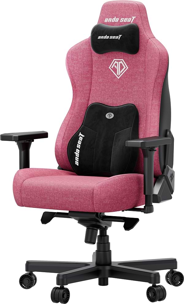 Фото - Кресло для геймеров Anda Seat Kaiser 3E XL Pink Fabric (AD23YC-XL-09-P-CF-P01)