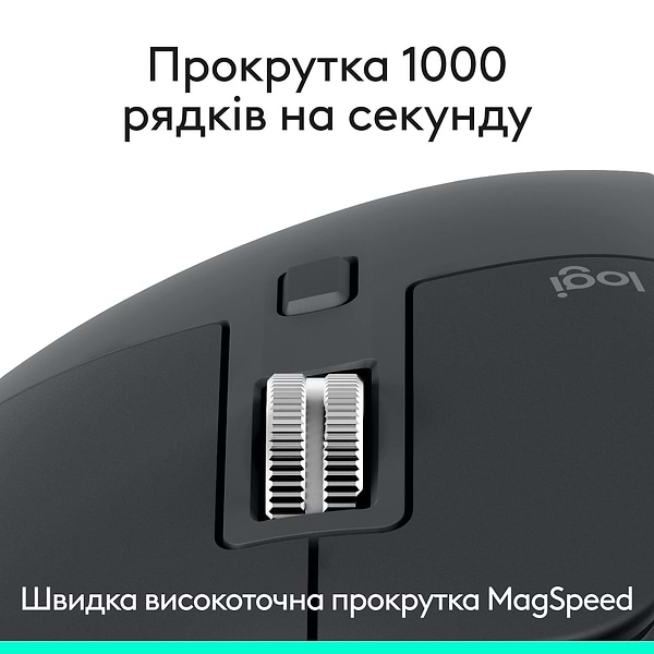 Фото - Мышь беспроводная Logitech MX Master 3S Performance BE Graphite (910-007501)