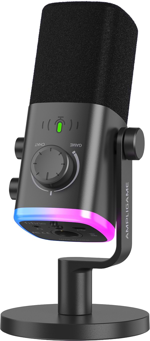 Фото - Мікрофон для компьютера Fifine AM9 XLR/USB Black