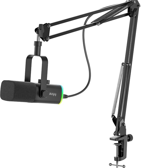 Фото - Мікрофон до комп'ютера Fifine AM8T USB/XLR Black