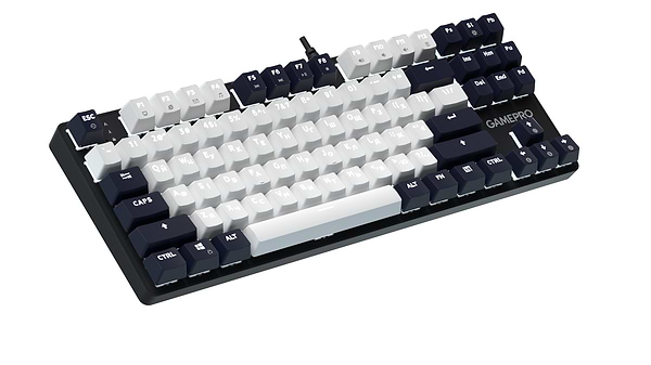 Фото - Клавіатура дротова GamePro Genesis Metallic Outemu Red Swithes USB Black (MK110B)