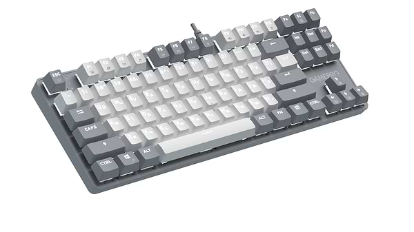 Фото - Клавиатура проводная GamePro Genesis Metallic Outemu Red Swithes USB Gray (MK110G)