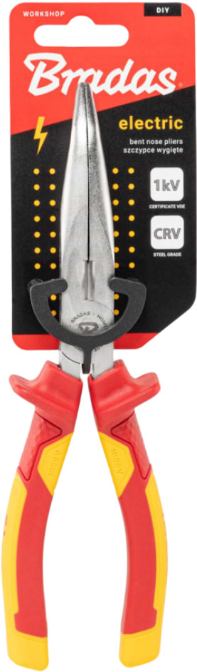 Фото - Плоскогубцы BRADAS ELECTRIC 200 мм (DIY-PL1013/8)