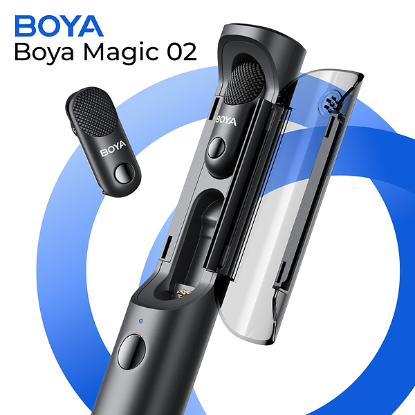Фото - Мікрофон для смартфона Boya Magic-07 Type-C/Lightning Black