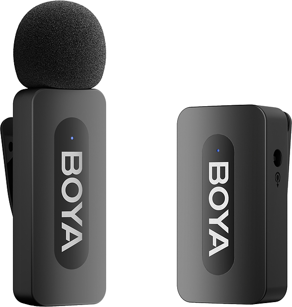 Фото - Микрофон для смартфона Boya BY-V35 TRS for camera Black