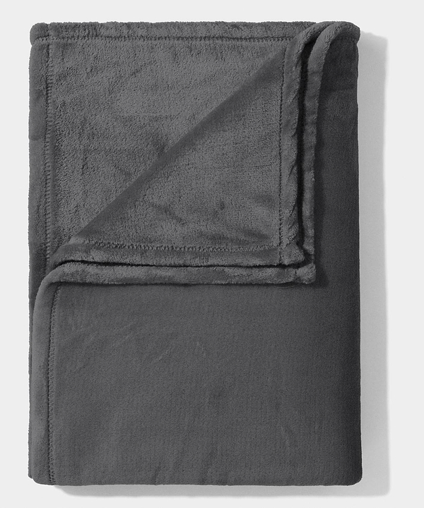 Фото - Плед двуспальный Lelit 180х200 темно-серый (1203045)