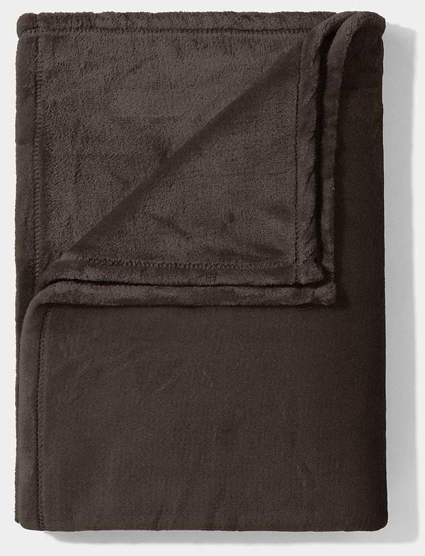 Фото - Плед полуторный Lelit 150х200 серо-коричневый (1203041)