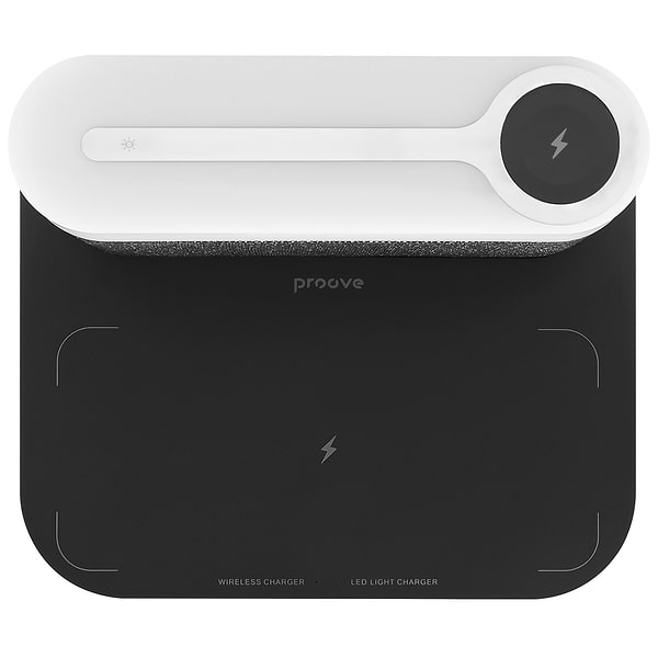 Фото - Ночник Proove с Беспроводной зарядкой Day & Night Dark Gray (PLDN05002005)