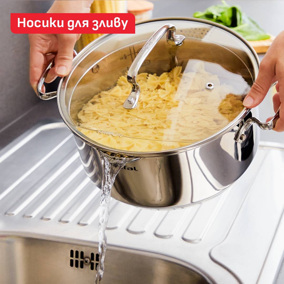 Фото - Набор посуды Tefal G732SB55 Duetto+ 11 пр