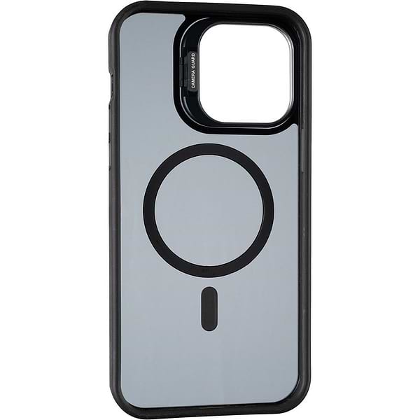 Фото - Чохол для смартфону Gelius Elegant Bumper Case Camera stand MagSafe for iPhone 15 Pro Black (98620)