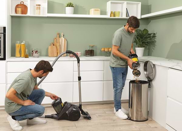 Фото - Пылесос для сухой уборки без мешка Hoover HP321PAF 011