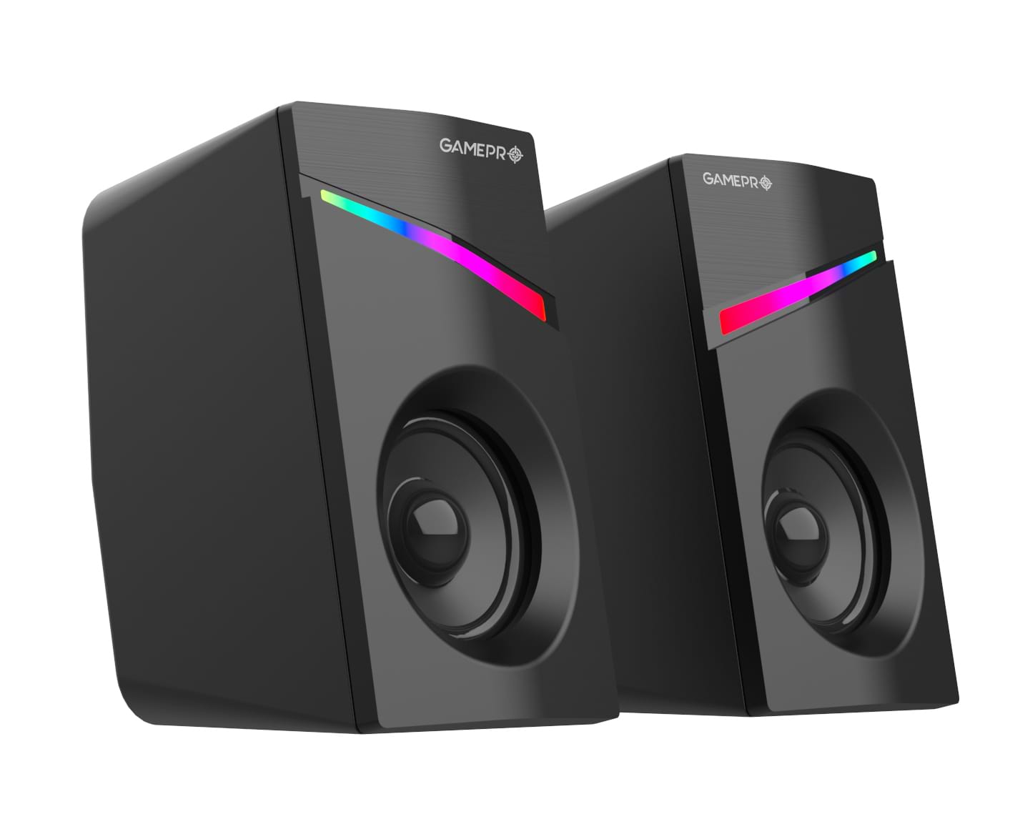 Компьютерная акустика компактная 2.0 GamePro RGB (GS290) - Фото 1