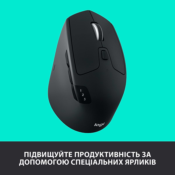 Фото - Миша бездротова Logitech M720 Triathlon USB Black (910-004791)