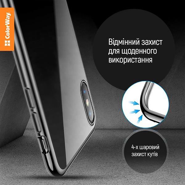 Фото - Уценка - Чехол для смартфона Colorway TPU matt Xiaomi Redmi Note 12 Pro 5G Black (CW-CTMXRN12P5-BK)