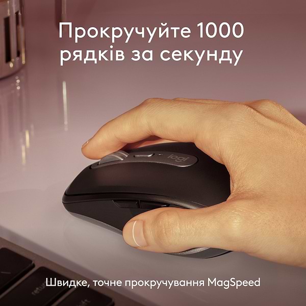 Фото - Мышь беспроводная Logitech MX Anywhere 3S for Mac Space Grey (910-006947)