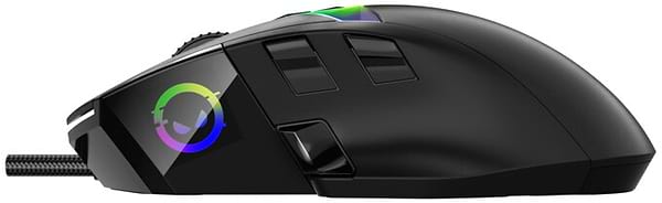Фото - Мышь проводная игровая Lorgar MSP80 Wired Gaming Mouse Pro Black (LRG-MSP80-BK)