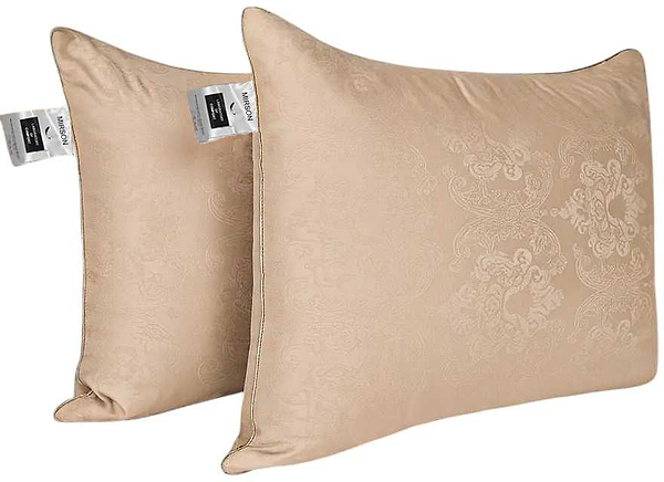 Фото - Подушка стандартная MirSon №15-81 Ferrero з Евкаліптом Gold высокая 70х70 (2200011167138)