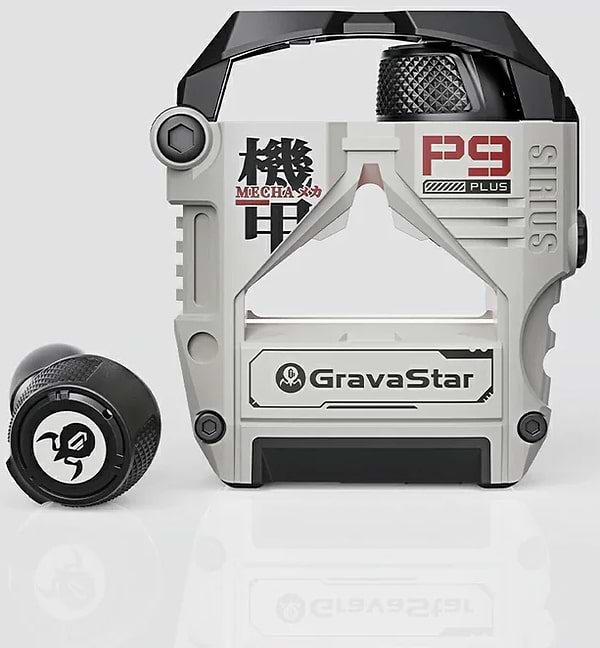 Фото - Навушники вкладиші бездротові TWS GravaStar Sirius Plus White (GSP9PLUS_WHT)