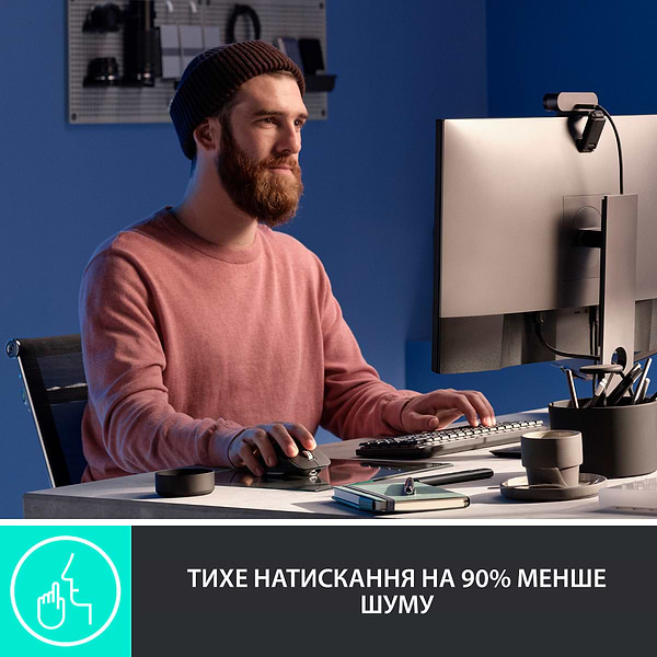 Фото - Миша бездротова Logitech MX Master 3S Performance Graphite (910-006559)