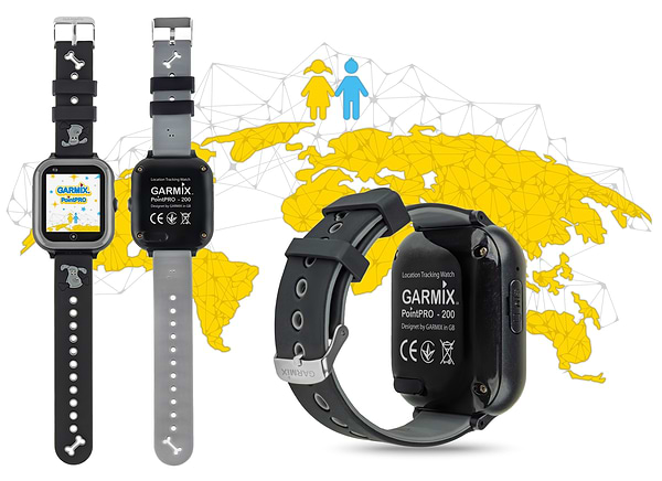 Фото - Уценка - Детские часы GARMIX PointPRO-200 4G/GPS/WIFI/VIDEO CALL BLACK